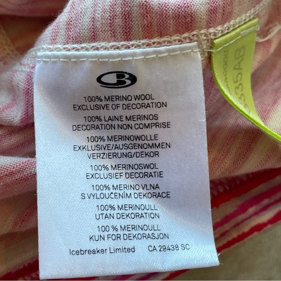 Icebreaker Bodyfit 200+ Long Sleeve Merino Top, Size Small - Picture 5 of 8